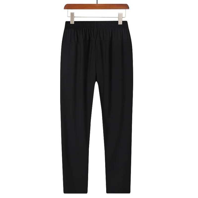 2PCS new silk breathable mens sports pants quick drying sweatshirt comfortable absorption cool and high-quality mens outdoor pants W250318