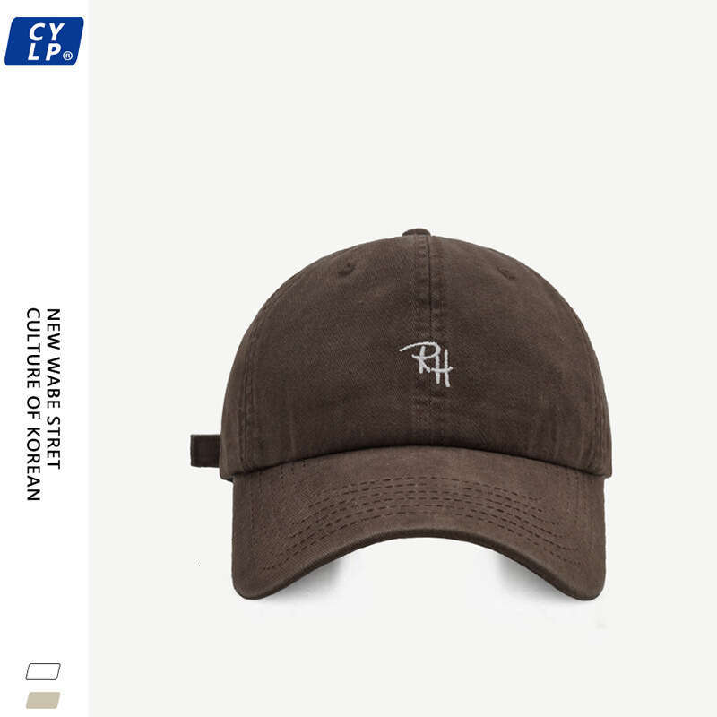 Hat, men's and women's street trendy brand, embroidered letters, baseball summer Korean version, couple's simple duckbill cap, looks sm