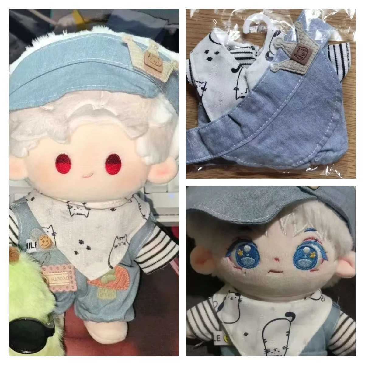 20CM stuffed doll dress up casual clothing love and deep space Xavier Zayne Rafayel ralayo Sylus hat clothing accessoriesT250318