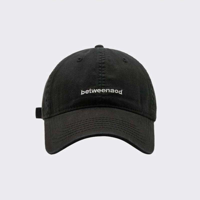 Korean Embroidered Letter Baseball for Women in Spring and Autumn, Casual Trendy Brand, Summer Look, Small Face, Soft Top, Duck Tongue Hat