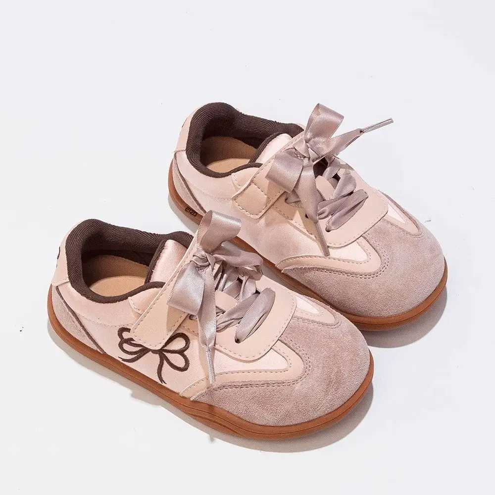 2025 Childrens Board Shoes Four Seasons Model Gold Casual Boys and Girls Training Shoes Soft Baby Sports ShoesXJ250318