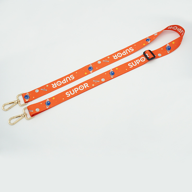 Manufacturer Cheap Personalized Neck Tool Printing Polyester Sublimation Custom Lanyards With Logo Custom Bag strap Free design service