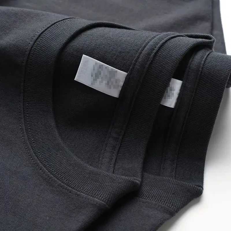 100% pure cotton new summer mens solid T-shirt mens ultra-fine five and a half short sleeved casual cotton mens street clothing topT250318