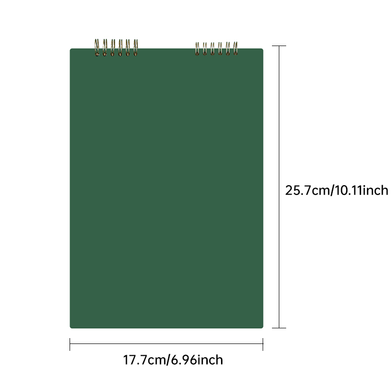 Classic Spiraled Work Log Notebook for Professionals Stylish Retro Look & Quality Craftsmanship