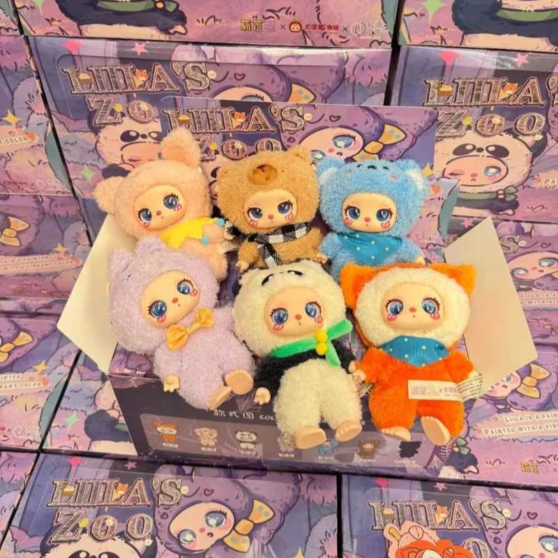 Authentic blind box Liila V2 vinyl doll Liila Dot Cat series backpack pendant doll room decoration toy mystery box birthday giftT250318