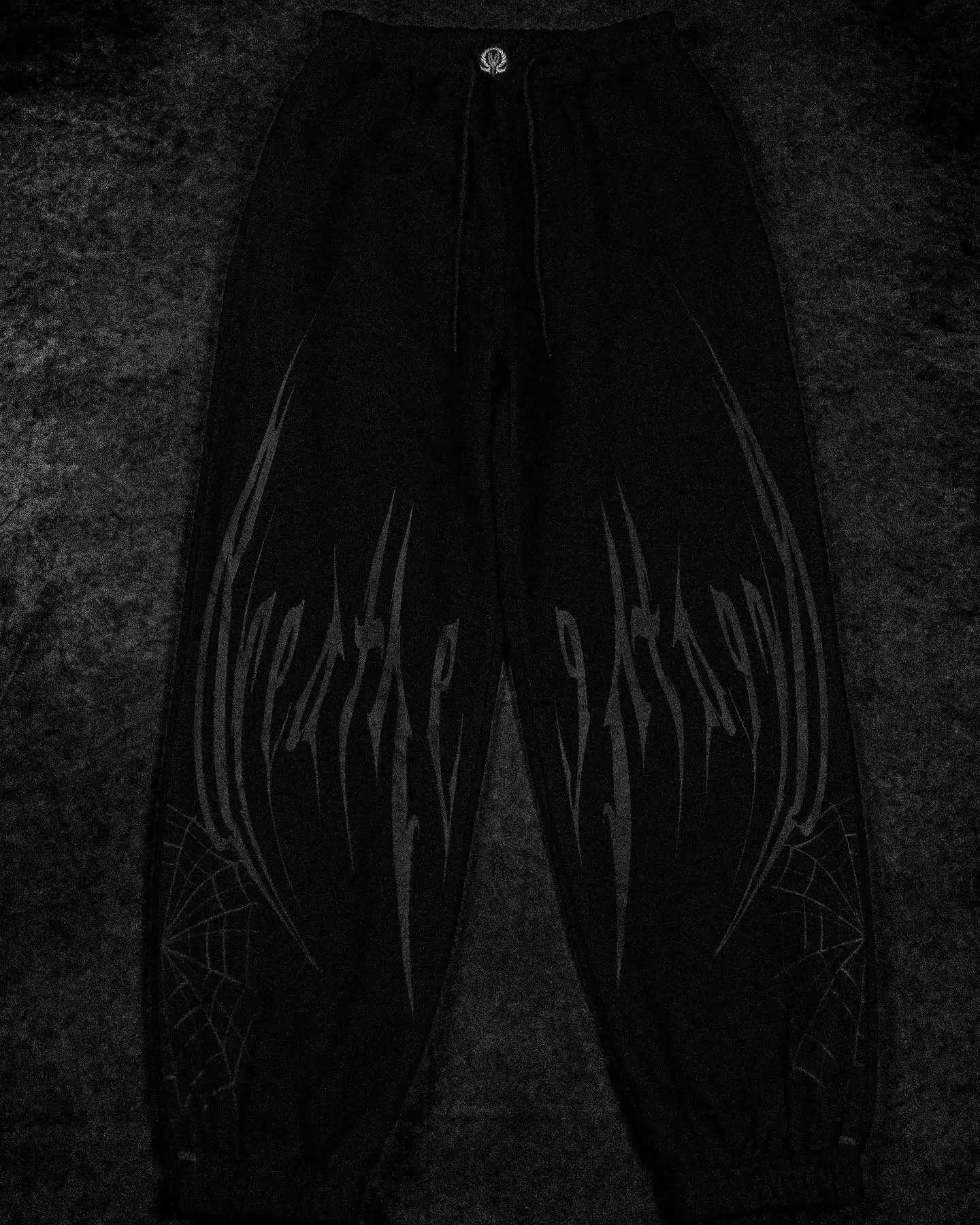 Breathedivity Gothic Sweatpants Style Harajuku streetwear dark casual loose Trouser fashionable hip-hop pants W250318