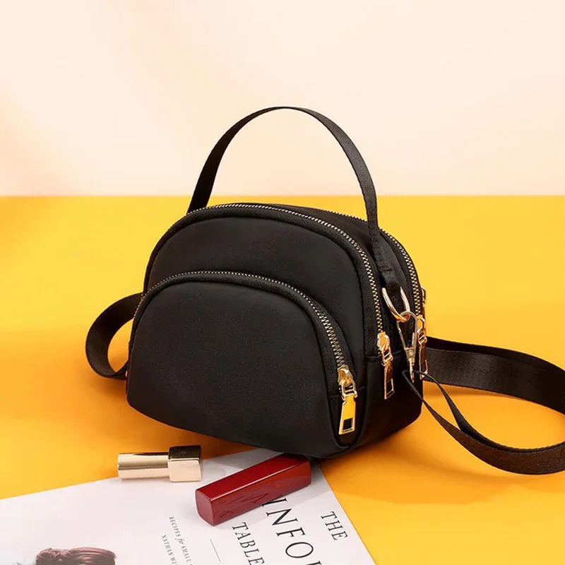 Women Handbag and Purse 2025 New Designer 3 Layers Large Capacity Shoulder Bags Lady Crossbody Bag Sweet Red Black Bolso Mujer R250318