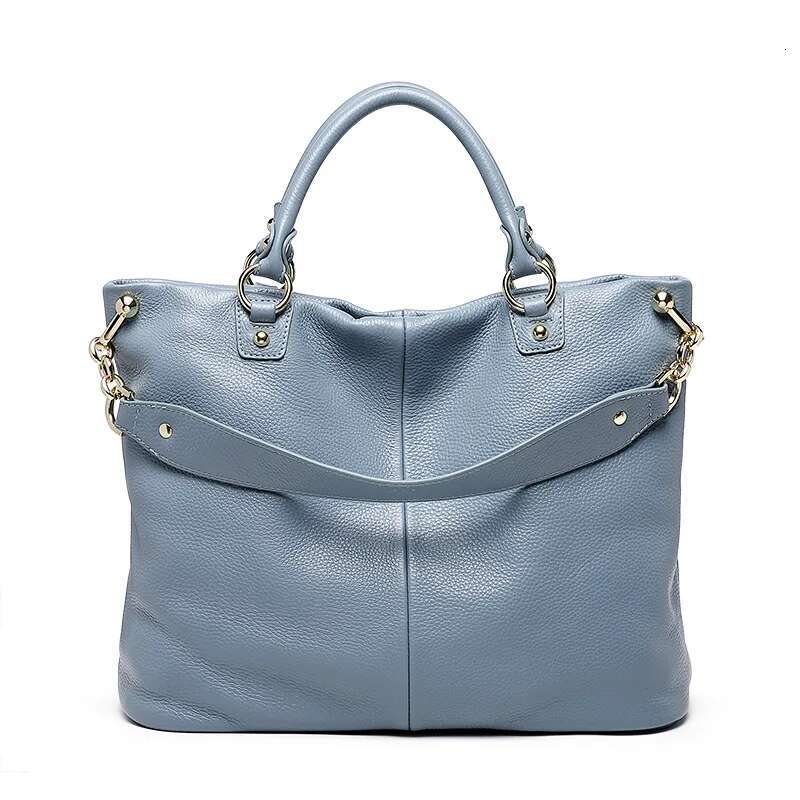 100% Genuine Tote Bags For Women Designer Ladies Soft Leather Shoulder Bag Large Capacity Female Handbags Purses