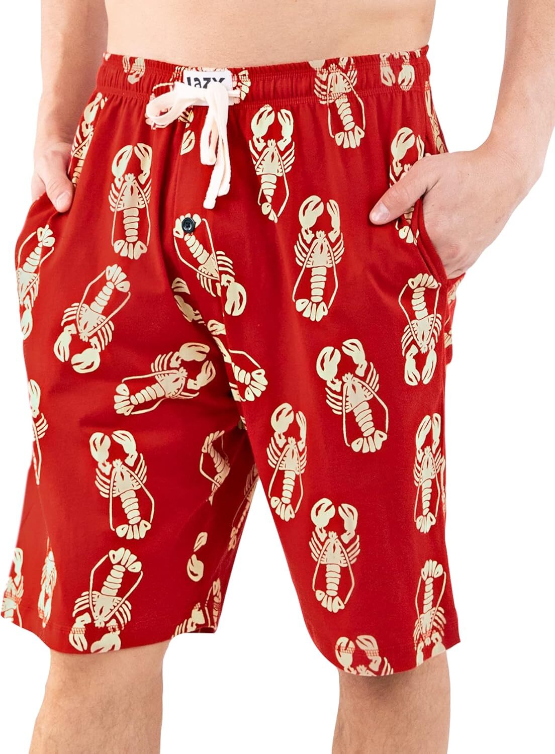 Pajama Shorts for Men, Men's Pajama Bottoms, Sleepwear Fashionable beach shorts