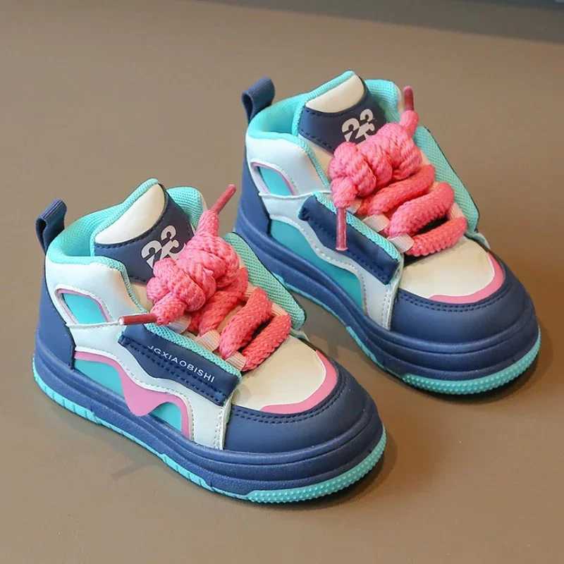 Girls and boys sports shoes seasonal childrens sports shoes anti slip student shoes soft soled childrens casual shoes girls outdoor shoesXJ250318