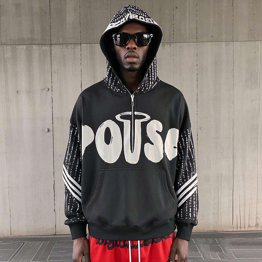 Trendy Men's And Women's Hoodies, Silk Screened Hoodie Clothing