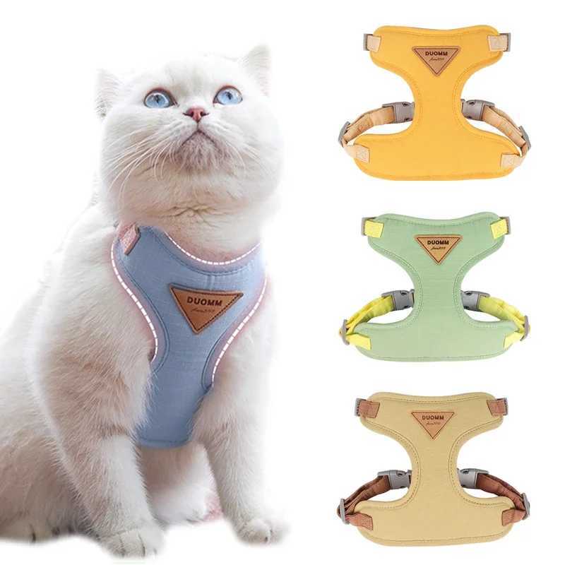 Cat Strap Set Adjustable Dog Strap Vest Escape Prevention Cat Chest Strap Chihuahua Dog Outdoor Walking Lead StrapT250319