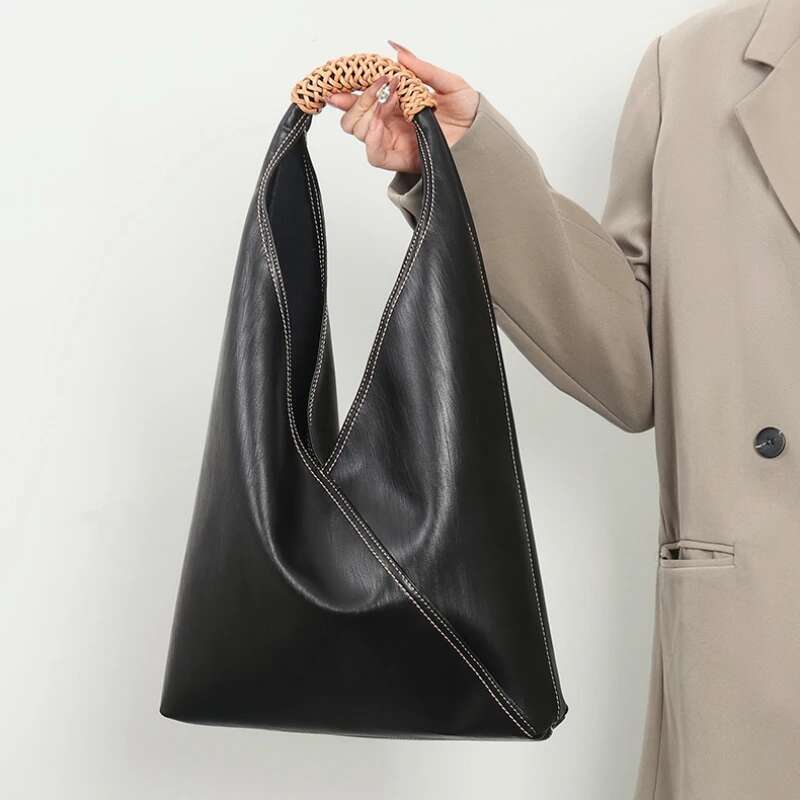 YANATARI Female genuine leather capacity handbags shoulder big tote bags for women shopping large bag
