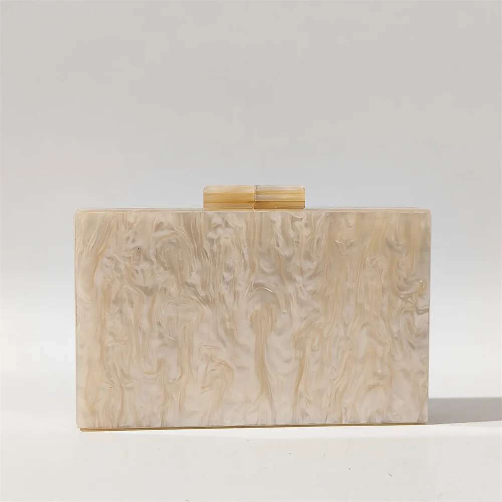Nude Stripe Geometric Acrylic Box Evening Bags Women New Gorgeous Boutique Purses And Handbags Mini Beach Lady Gift Female Flap