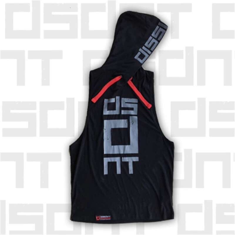 Mens Street Corner Pullovers Fiess Sport Sleeveless Hoodies Gym Bodybuilding Running Training Jogging Cotton Casual Sportswear