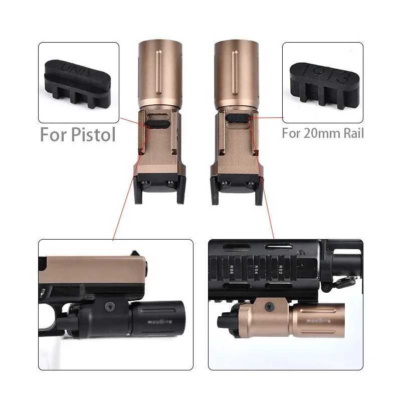 WADSN PL350 PLHv2 Flashlight 18350 16340 Tactical Pistol Gun Light High Power Metal Lamp Fit 20mm Picatinny Rail Airsoft Hunting X250318