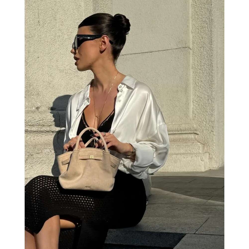 Women's JW PEI Hana Mini Faux Suede Tote Bag Claret