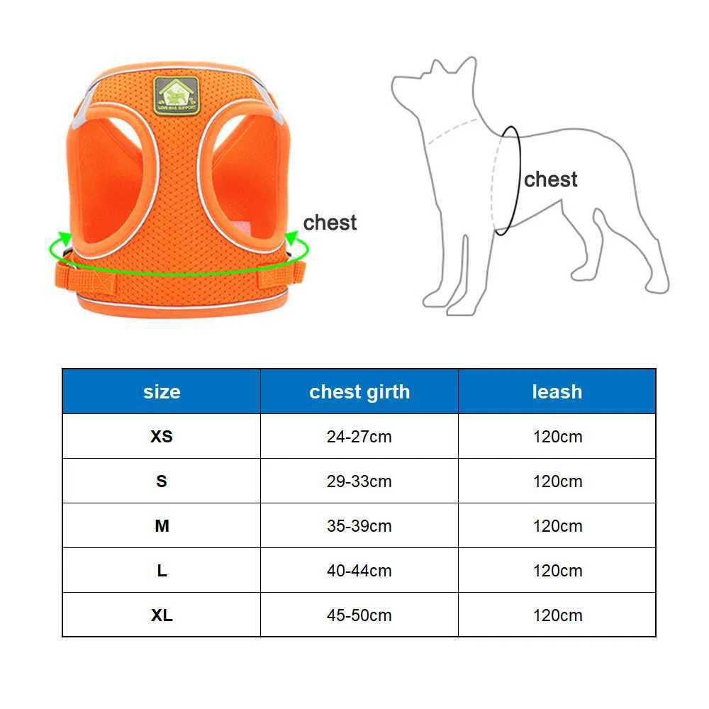 Breathable cat harness with belt anti escape cat vest harness collar for small cats and pets adjustable small dog harness leadT250318