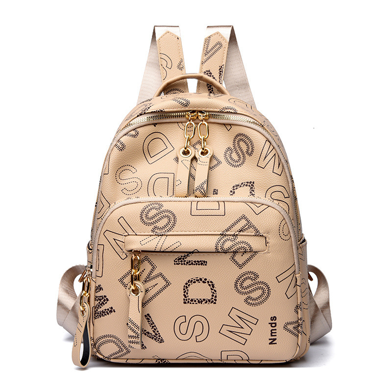 2025 Women s Printed Fashion Designer s New Multi Functional Backpack For Leisure Outdoor Travel, Large Capacity Storage Bag High Quality Mini Shoulde