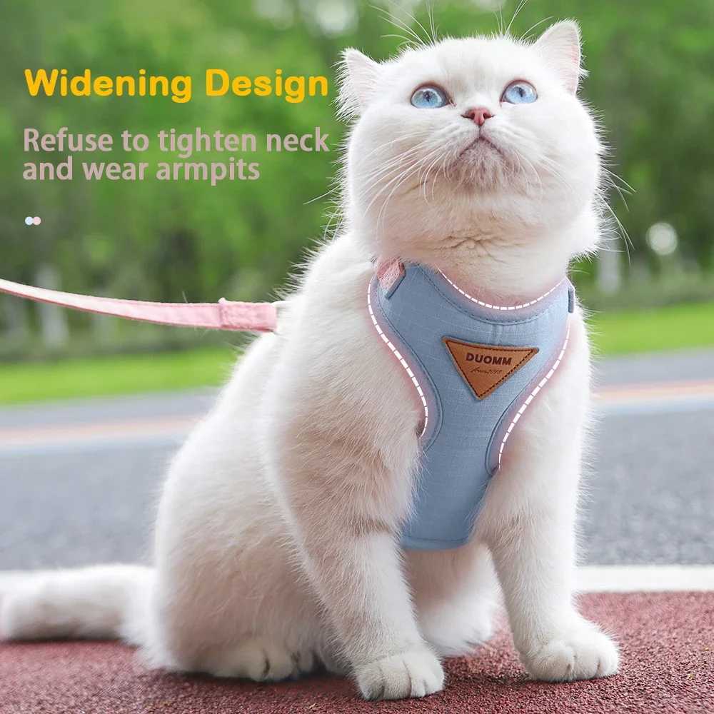 Cat Strap Set Adjustable Dog Strap Vest Escape Prevention Cat Chest Strap Chihuahua Dog Outdoor Walking Lead StrapT250319