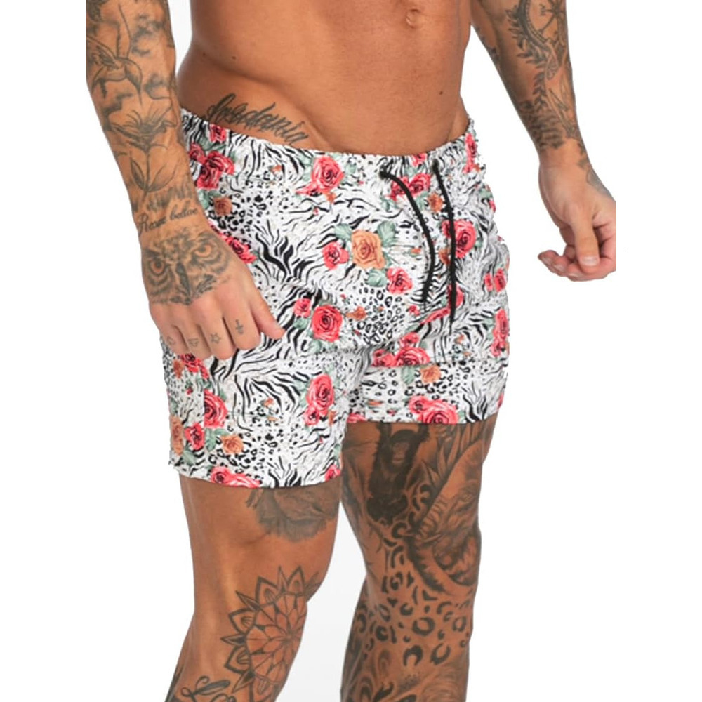 Men's Beach Shorts Bathing Suits Fashionable printed shorts