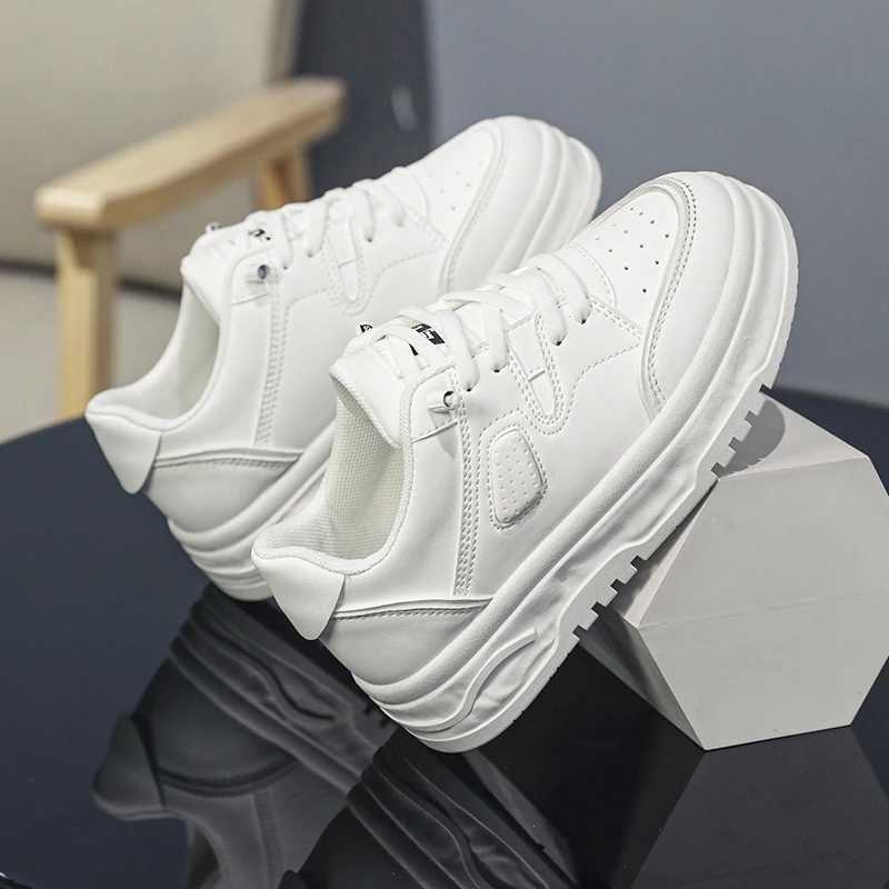 Childrens sports shoes boys fashionable design white sports shoes girls non slip casual shoes breathable student shoes childrens sports shoes W250318