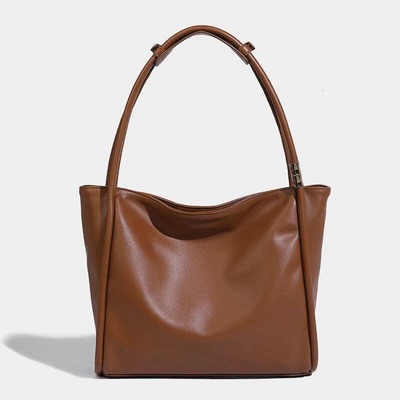 Large Capacity Tote Bags For Women Designer Handbags And Purses 2025 New In Vintage Commuting Ladies Underarm Shoulder