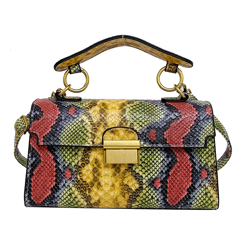 Small Square Bag 2025 New Fashionable Designer Women s Handbag High Quality Serpentine Crossbody Bag Chain Underarm Tote Bag Casual Wallet Storage Cut
