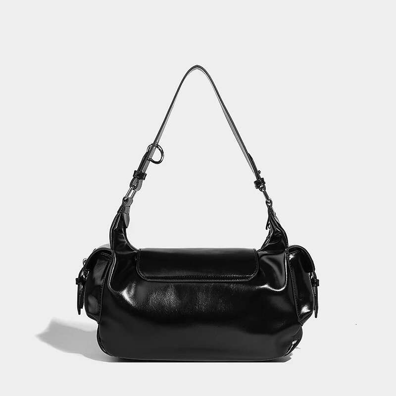 Moto & Biker Underarm Bags For Women Designer Handbags And Purses 2025 New In Vintage Commuting Belt Buckle Y2k Shoulder