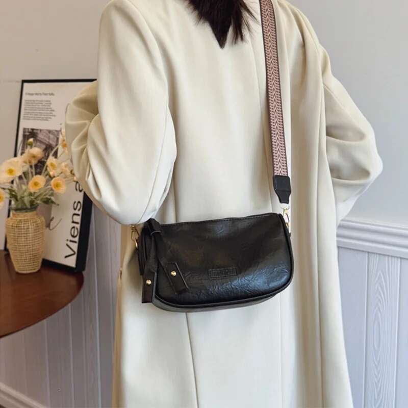 Strap Shoulder Wide Women's Daily Used, Fashion Boston Crossbody Bags Commuting, Ladies Designer Handbags For Gift Used, Fashionable handbag Comm