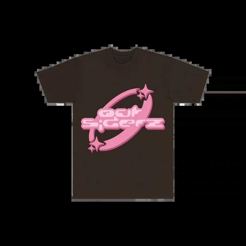 Mens and Womens Hip-hop Printed T-shirts Oversized Short Sleeved Shirts Harajuku Style Rock Punk Street Y2KT250318