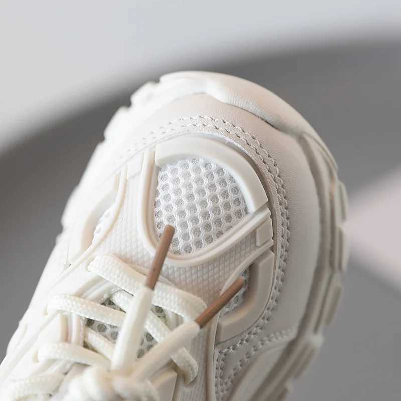 Children Mesh Breathable Sneakers 2022 Spring Autumn New Baby Soft Bottom Casual Shoes School Sports Sneakers For Boys GirlsXJ250318