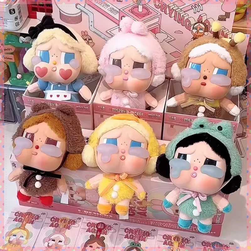 Inventory Crybaby Cry Again Series Blind Box Vinyl Base Doll Keychain Pendant Decoration Mystery Bag Plush Toy Birthday GiftT250318