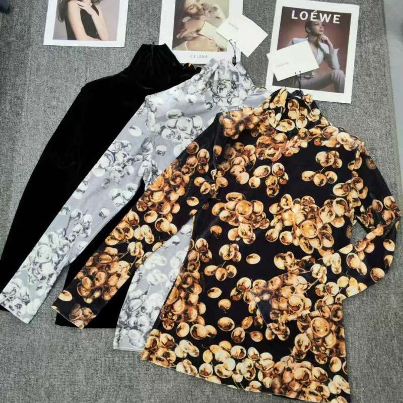 2025 Summer New Men's Printed Cardigan Long Sleeve Shirt