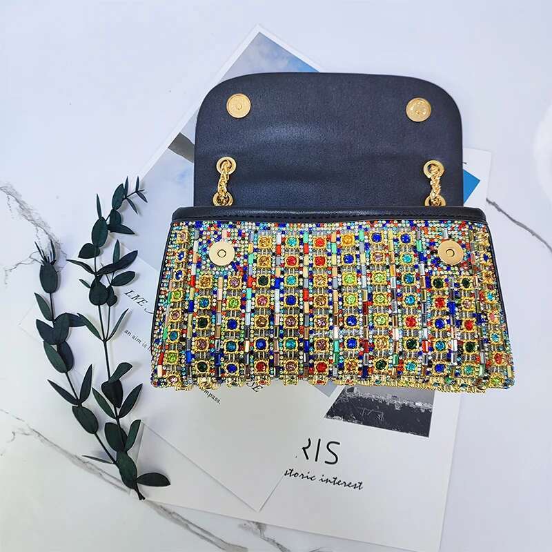 Fashion For Party Women Elegant And Versatile Rhie Purse Designer Handbags High Quality Tote Bag