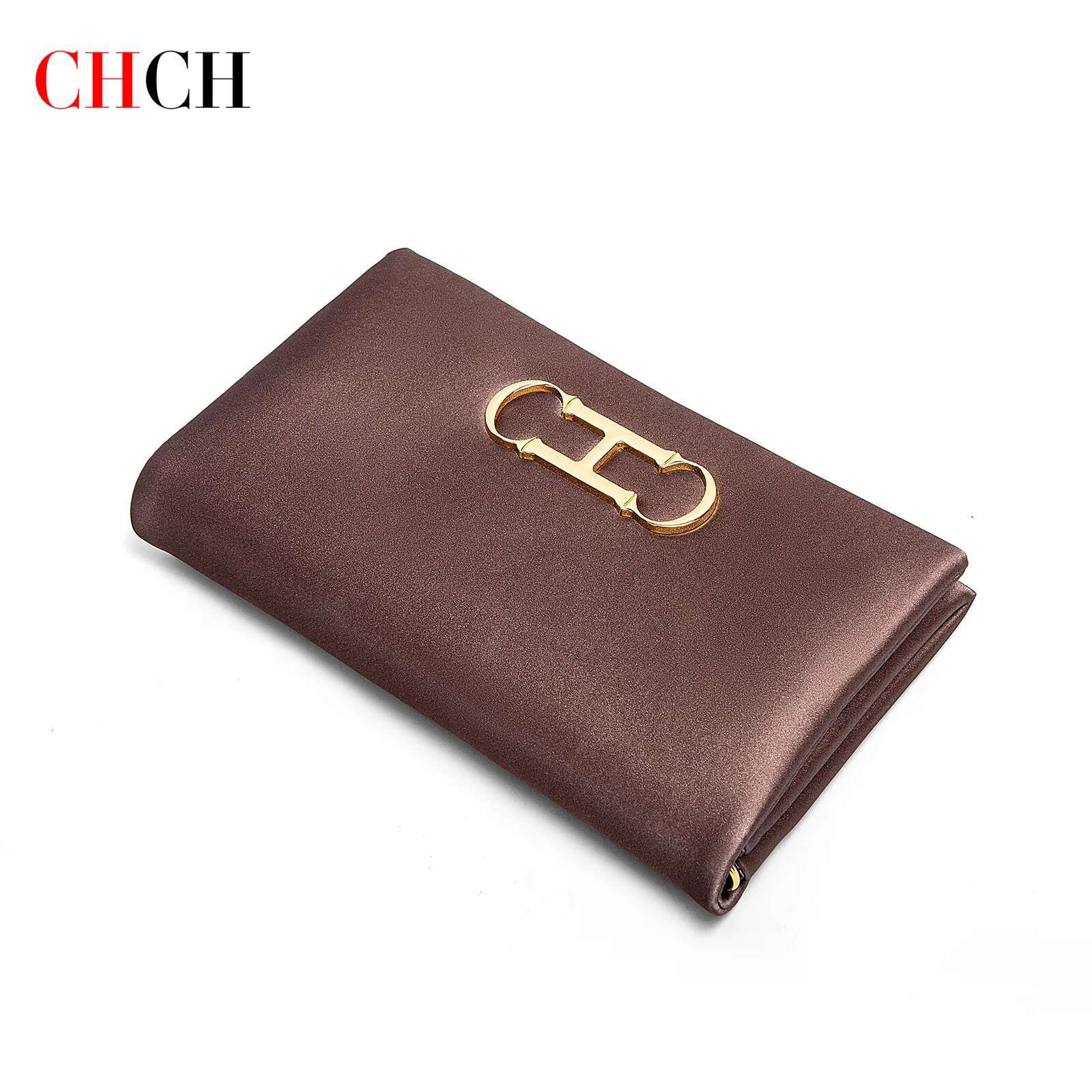CHCH Women's Banquet 2024 New Leather Flip Up Handbag Detachable Shoulder Bag