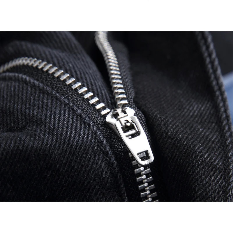 Summer Hip Hop High Street Pentagram ed open top denim shorts suitable for men fashion s thin and loose casual 250317