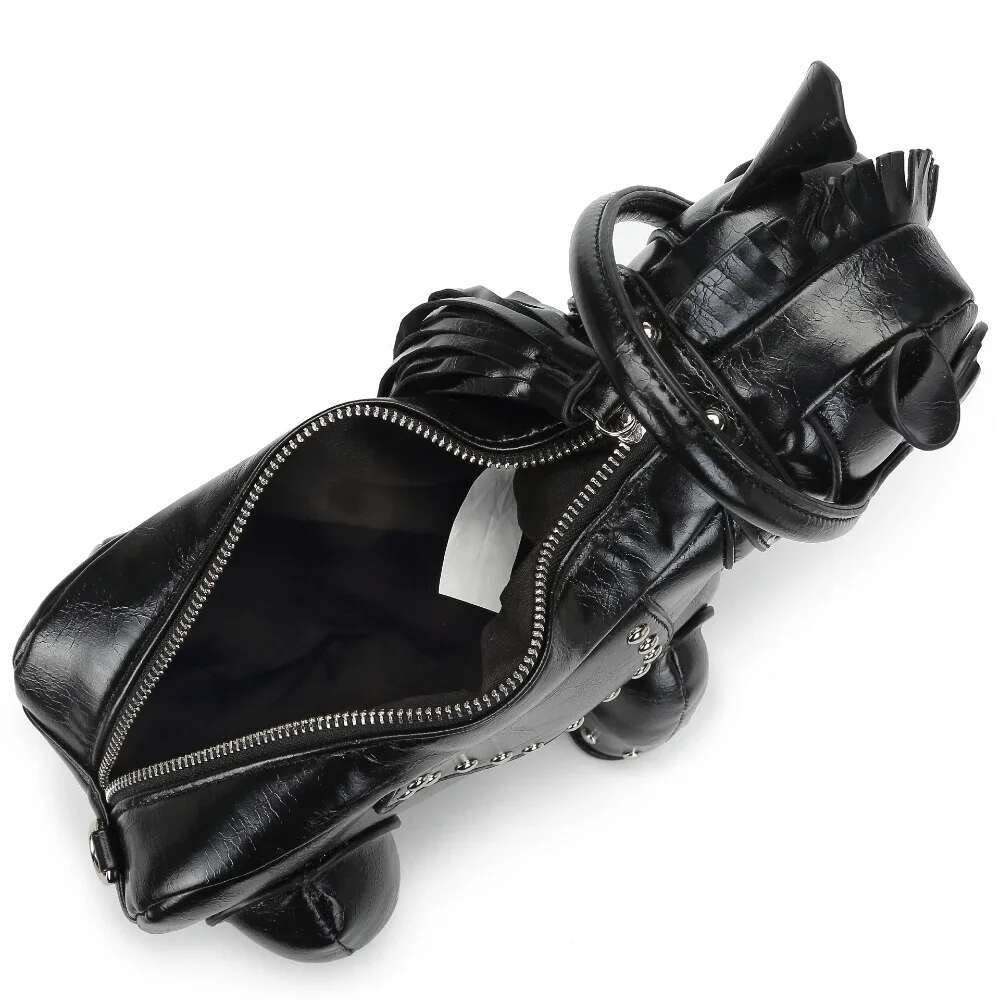 Fashionable And Personalized Design, Pony Shaped Three-Dimensional Handbag, Cute Splicing, Single Shoulder Diagonal Cross Bag