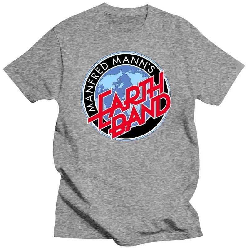 Summer graphic short sleeved Manfred mens earth band gift creative mens T-shirt womens classic retro custom T-shirtT250318