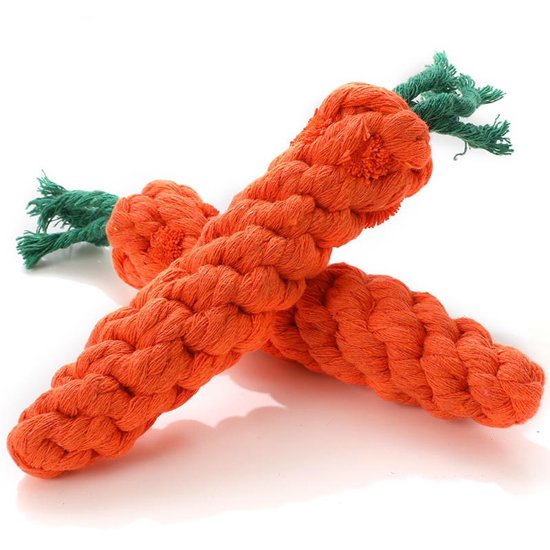 Puppy Teething,Dog Rope Toys,Cat Chew Toys,Safe Braided Rabbit Toys Healthy Gift
