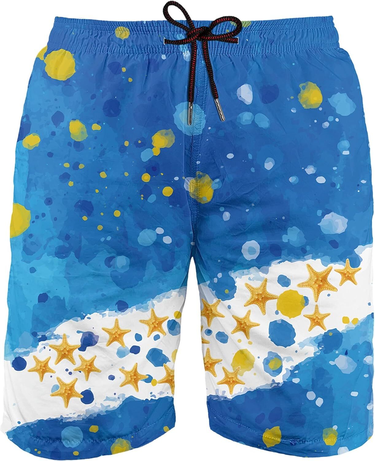 Men's Swim Trunks Bathing Shorts with 3D Print Deisgn Quick Dry Boards About Knee Fashionable printed shorts