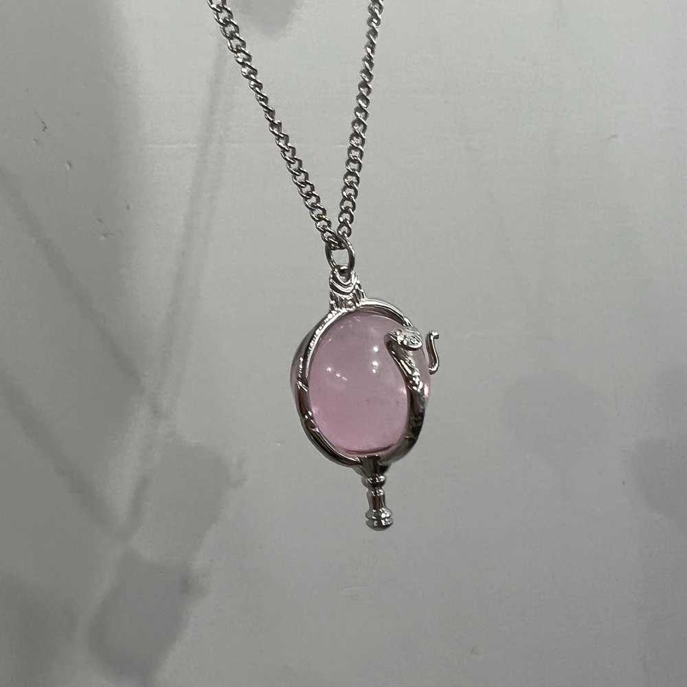 Kandrakars Heart Pink Crystal Pendant Innovative Fashion Romantic Cartoon W.I.T.C.H. Jewelry Childrens Dream Gift W250318