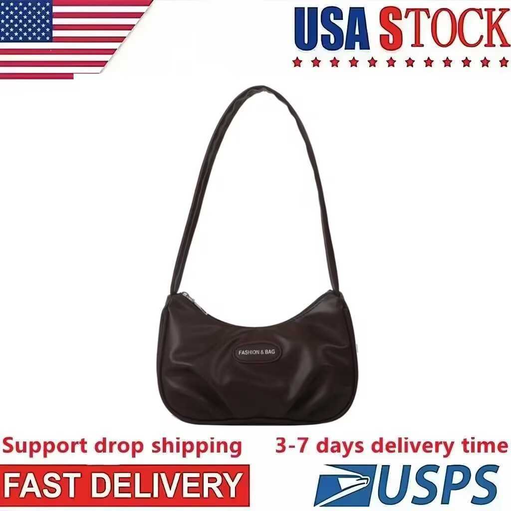 Handbags Shoder Bags Underarm Bag Versatile Bag Lady Purse Armpit Bag Black/White/Sier/Brown/Rose Red/Green Z250318