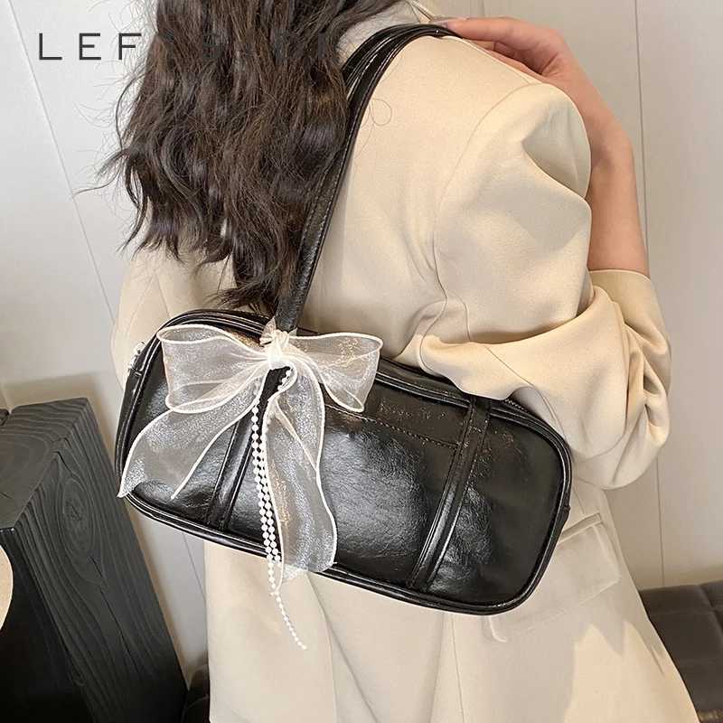 Ribb Design Mini Pu Leather Bottom Bag Suitable for Wen 2024 New Fi Trends Y2K Horizontal Bags Shooter Bags Handbags and Wallets Y250318