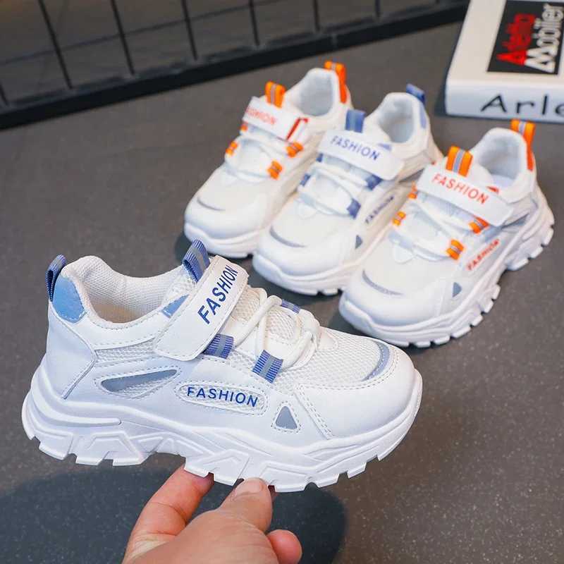 Childrens Sneakers Lightweight Children Boys Girls Casual Shoes Soft Bottom Breathable Boys Girls Kids Sports Student Running W250318