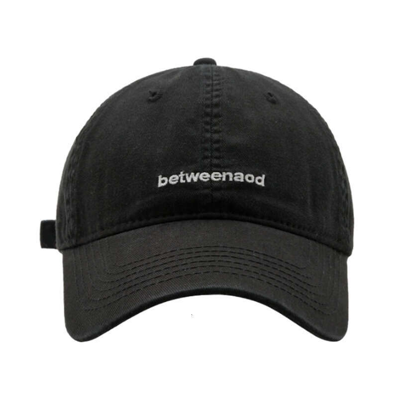 Korean Embroidered Letter Baseball for Women in Spring and Autumn, Casual Trendy Brand, Summer Look, Small Face, Soft Top, Duck Tongue Hat