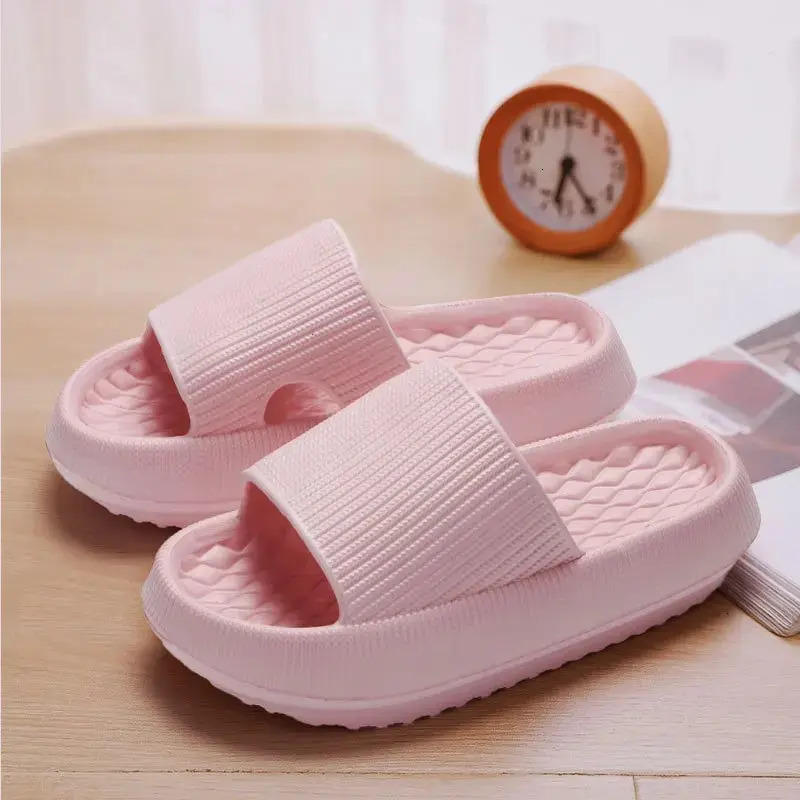 EVA House Anti-Skid Slipper for Women and Men 4CM Thick Sole and Cloud-Like Feeling 250318