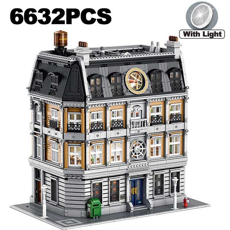 6564 Sanctorum Sanctum Showdown Building Blocks Ci Street View Buildings with Lightweight Model Bricks Christmas Toys for Children and AdultsXJ250318
