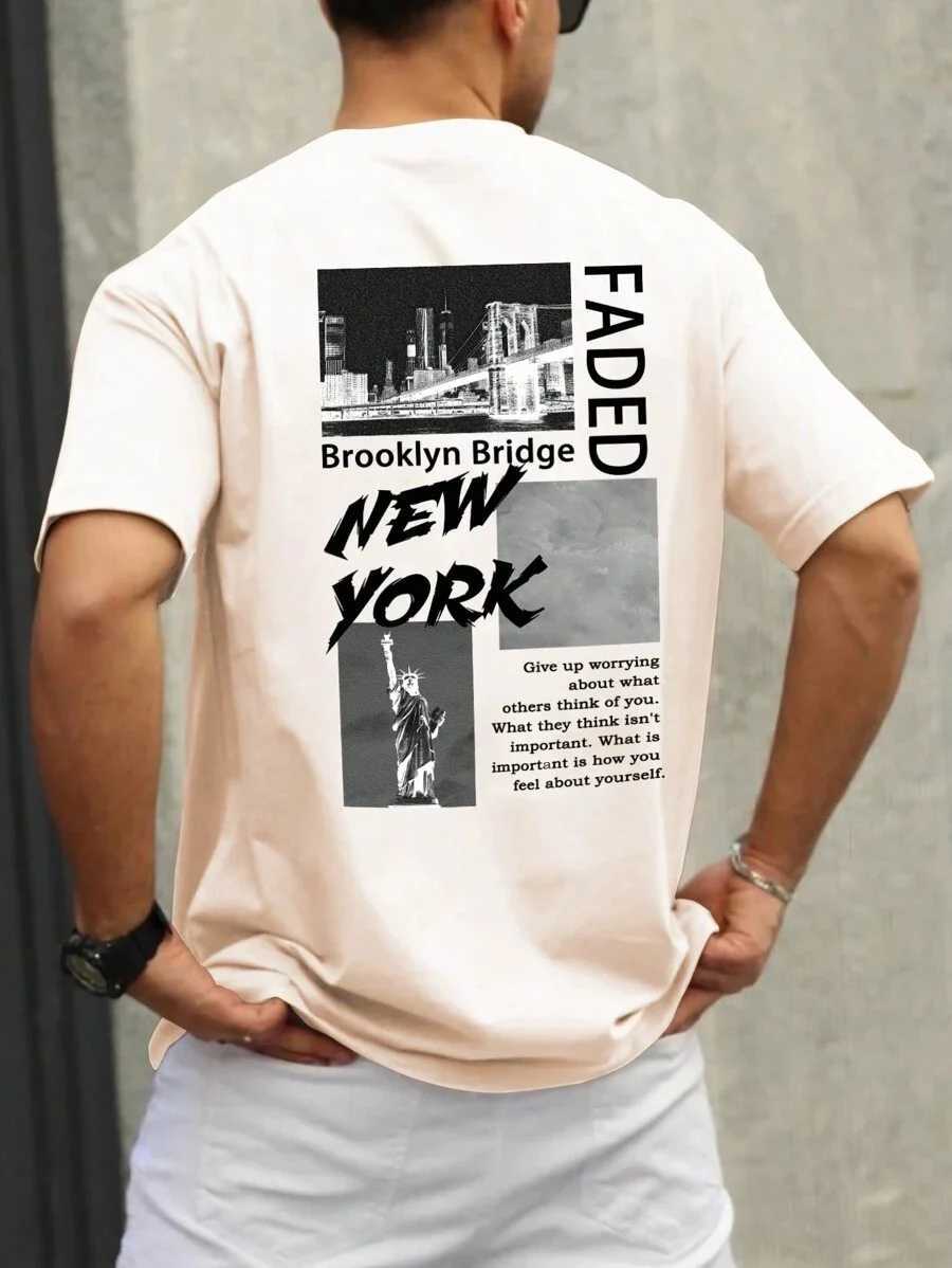 Mens Gym Summer T-Shirt Running Short Sleeve Sports Training Fashion Tops Outdoor Jogging Casual Cotton Sweatshirt Male ClothingXJ250318