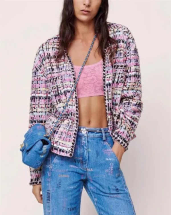 Chan 2025 womens cardigan designer clothes women designer coat women high-end tweed jacket womens top womens jacket plus size jacket women designer cardigan